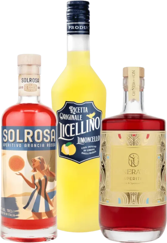 Výběr aperitivů pro šumivé okamžiky - 3x ochutnávkový balíček