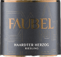 Vorschau: Riesling Haardter Herzog feinherb - Weingut Faubel