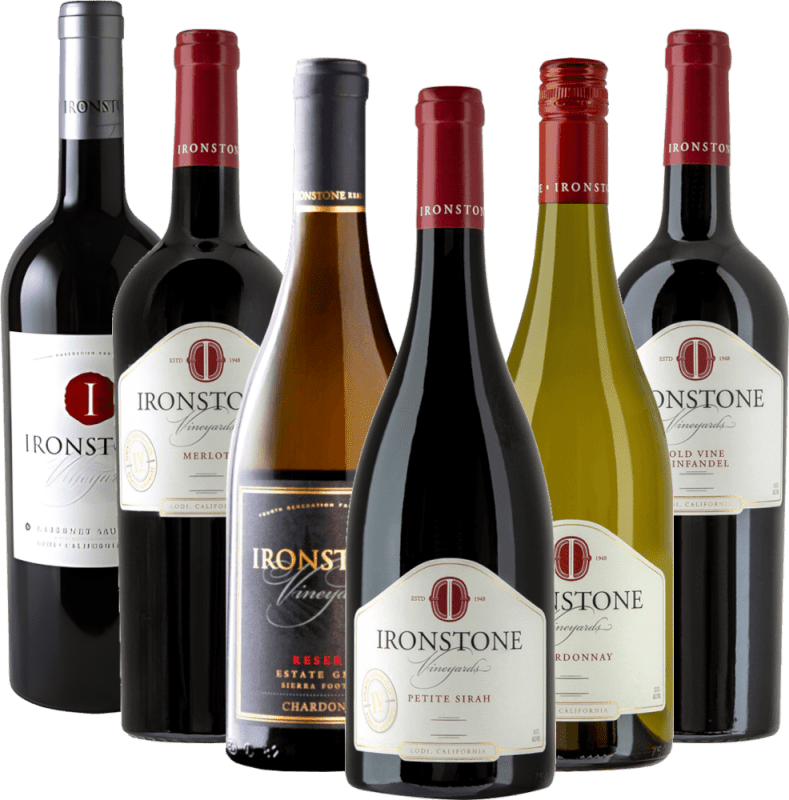 Esence Kalifornie s Ironstone Vineyards - 6x degustovací balení