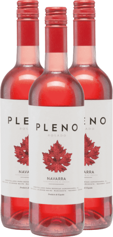 3er Vorteils-Weinpaket - Pleno Rosado DO - Bodegas Agronavarra