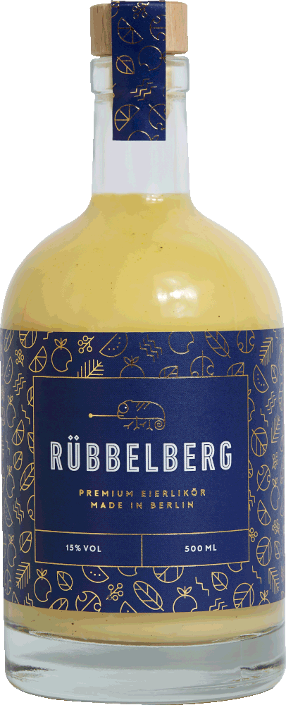 Vorschau: Premium Bio Eierlikör 500 ml - Rübbelberg - 2x Vorteilspaket