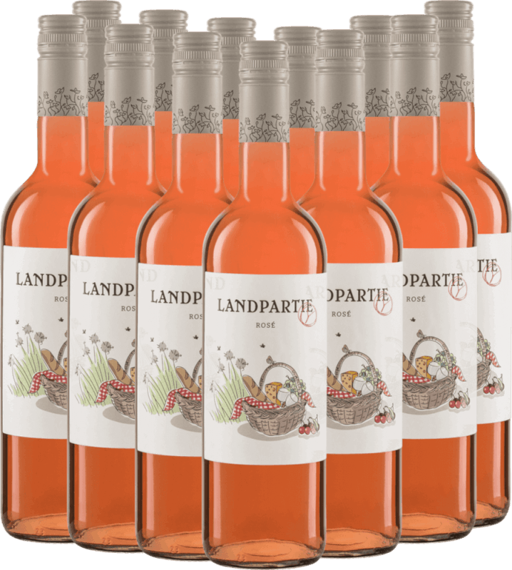 12er Vorteils-Weinpaket - Landparty Rosé - Peter Riegel Weinimport
