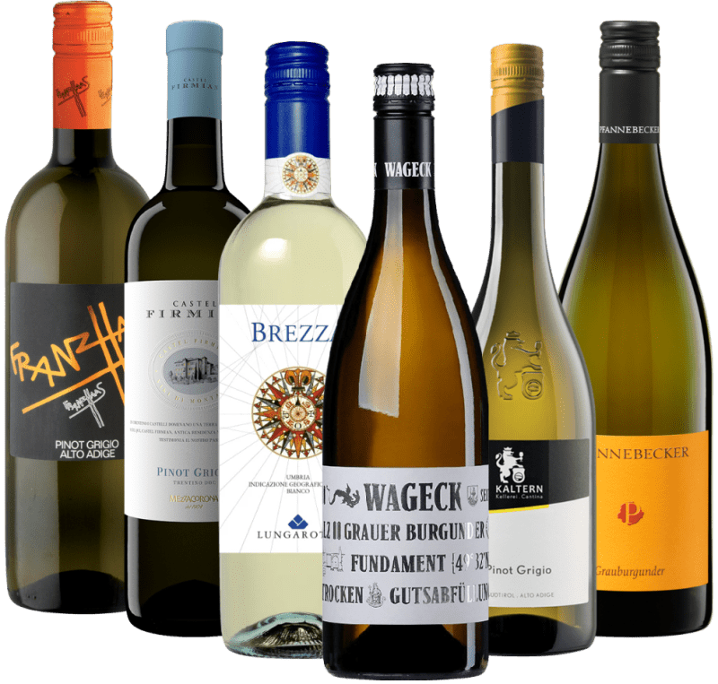 Grauburgunder Grande Selection – balíček 6 odrůd
