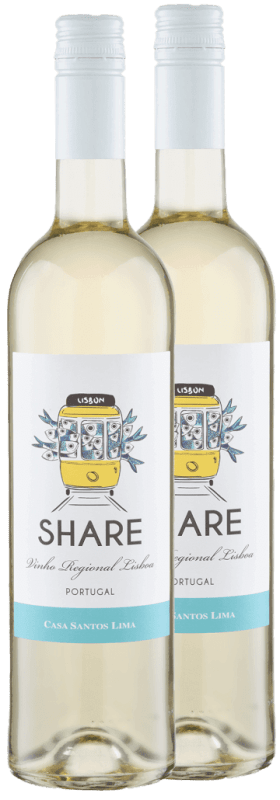 2x Vorteils-Weinpaket Share Blanco - Casa Santos Lima