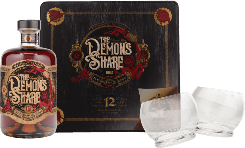 The Demon's Share 12 years in GP mit zwei Gläsern - La Compania del Diablo