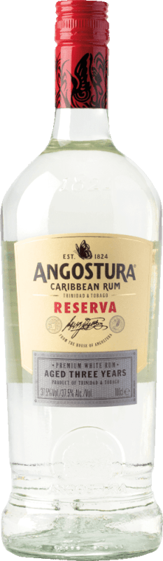 Angostura 3 Years Old Caribbean White Rum Reserva 1,0l - Angostura