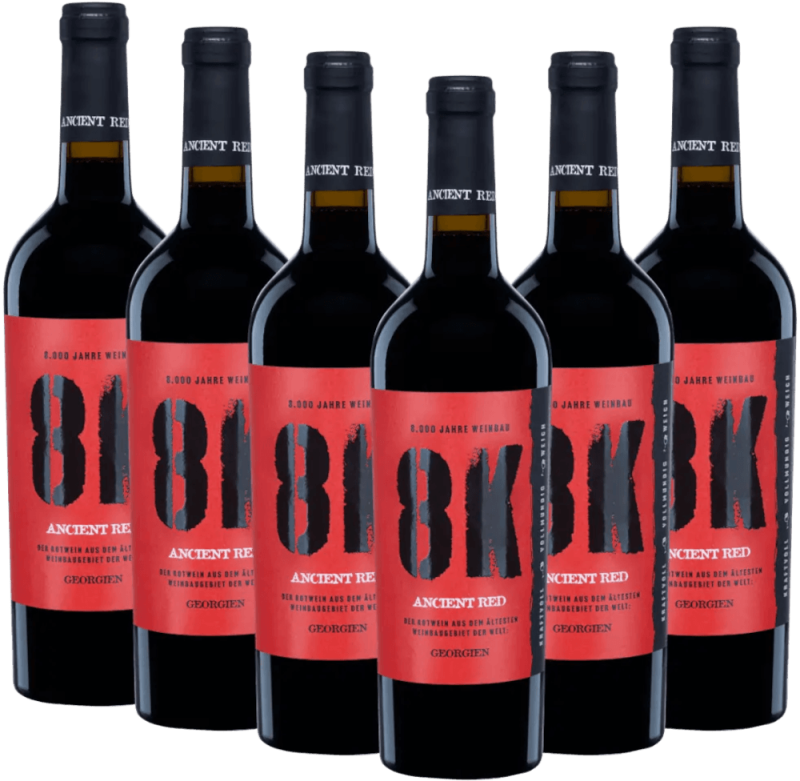 8K Ancient red - Teliani Valley vinařství - zvýhodněný balíček 6×