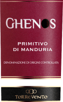 Vorschau: 9x Vorteils-Weinpaket Ghenos Primitivo di Manduria DOC - Torrevento