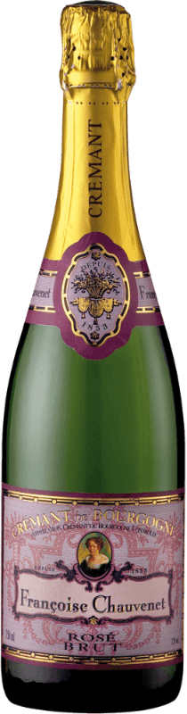 Crémant de Bourgogne Rosé Brut AOC - Françoise Chauvenet