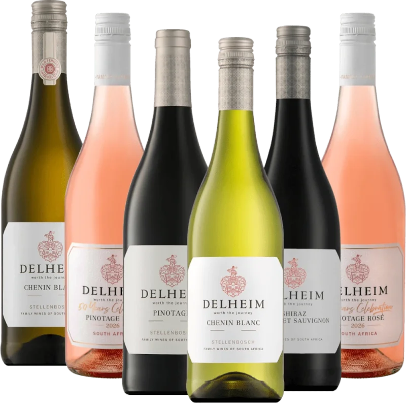 Výjimečné vinné okamžiky s Delheim – degustační balíček 6×