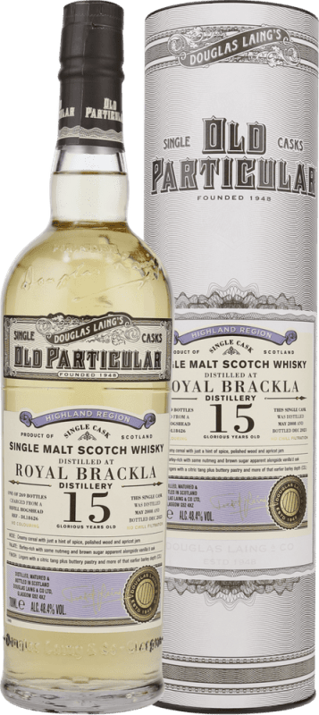 Royal Brackla 15 Years Old Particular Malt in GP - Douglas Laing