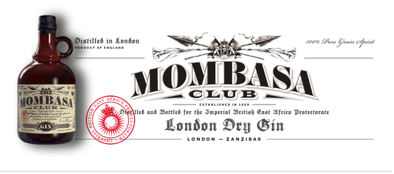 Historie ginu Mombasa
