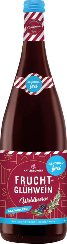 Waldbeer-Fruchtglühwein alkoholfrei 1,0l - Katlenburger Kellerei