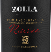 Vorschau: Zolla Riserva Primitivo di Manduria DOP - Farnese Vini