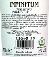 Vorschau: 9x Vorteils-Weinpaket Infinitum Primitivo Puglia IGT - Torrevento