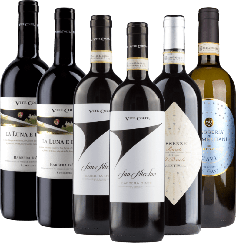 6er Kennenlernpaket - Weine aus Barolo von Vite Colte