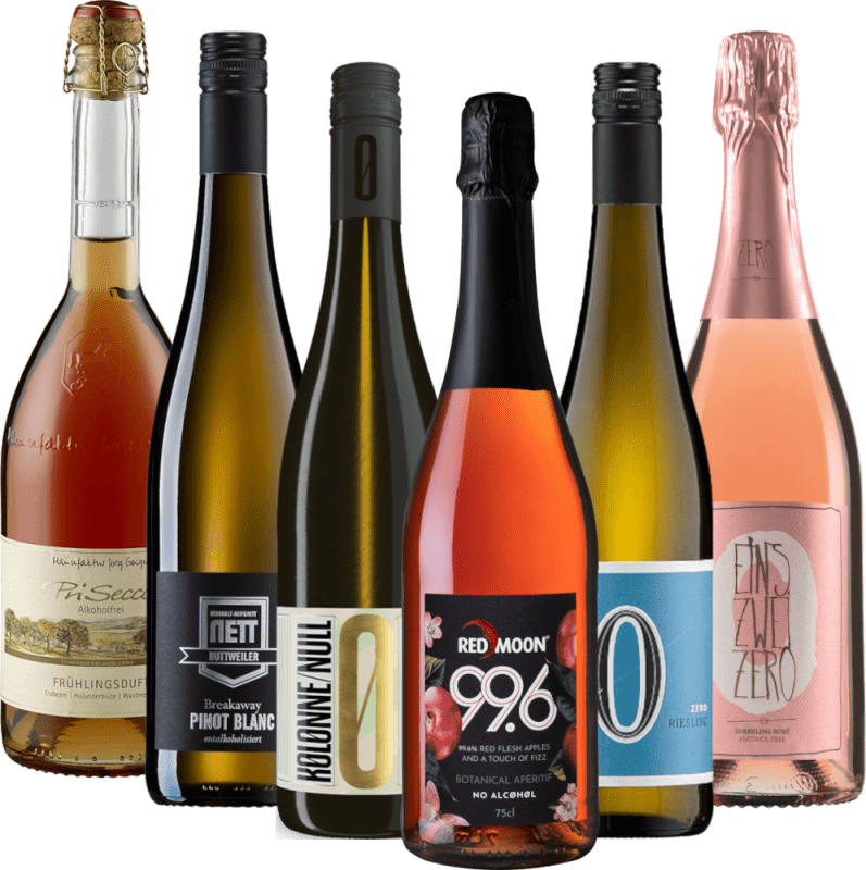 100% chuť 0% alkoholu - 6x degustační balení bez alkoholu