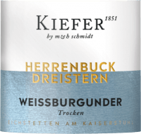 Vorschau: Herrenbuck Dreistern Weißburgunder - Weingut Kiefer